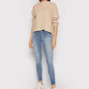 Spanx Skinny Light Vintage Wash Pull-On Jeans Size Small